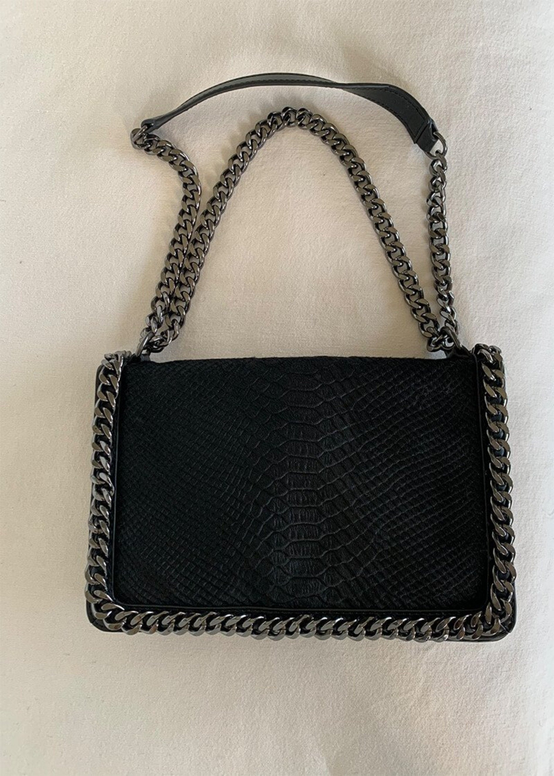 Black Crossbody Purse Chain | Mini Chain Crossbody Bag Black | Black Purse  Chain Strap - Shoulder Bags - Aliexpress