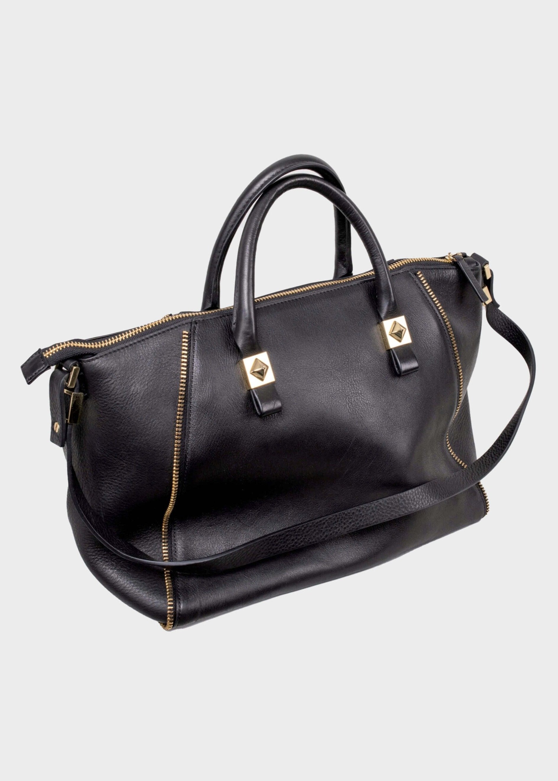 Zara tote bag with zip outlet